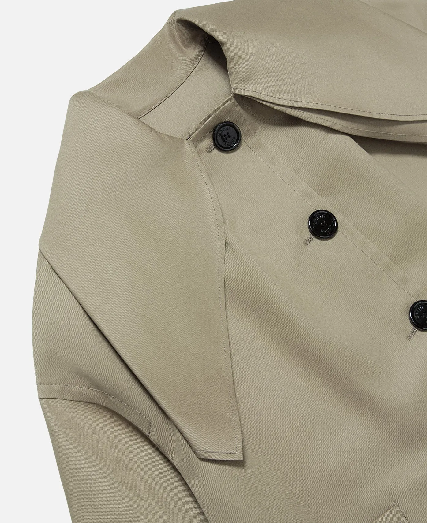 Bandana Trench Jacket (Beige)