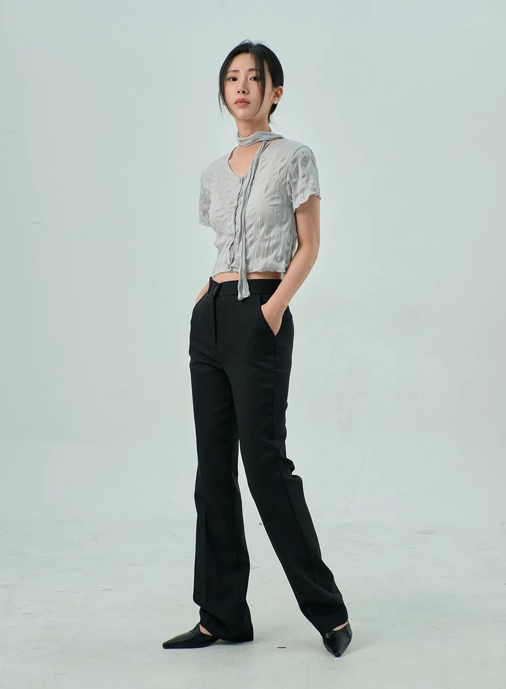 Bootcut Tailored Pants OY310