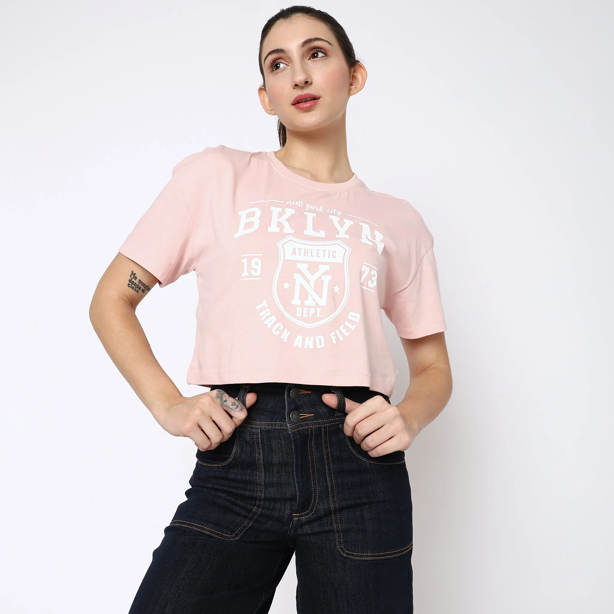 Boxy Fit Graphic T-Shirt