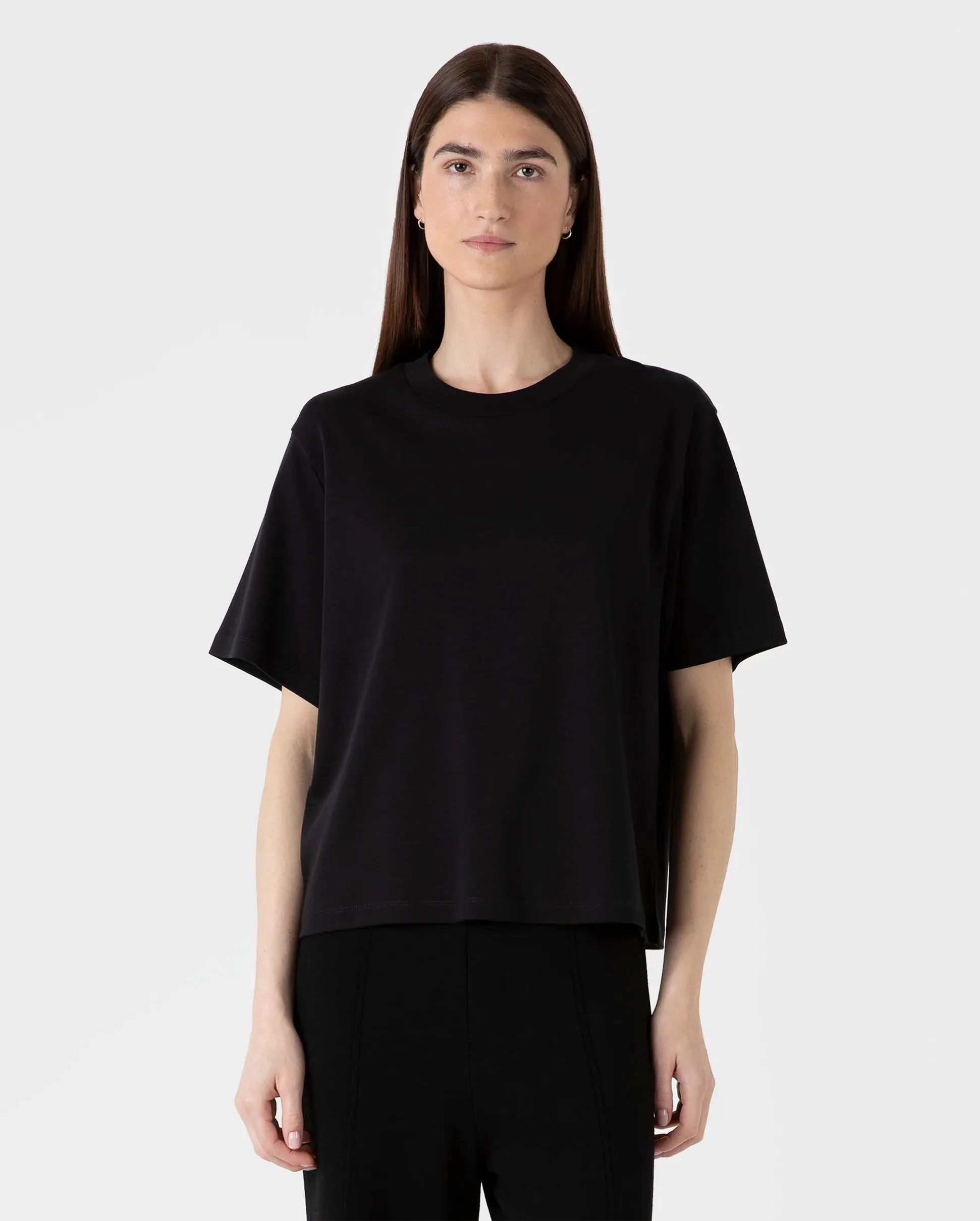 BOXY T-SHIRT / BLACK