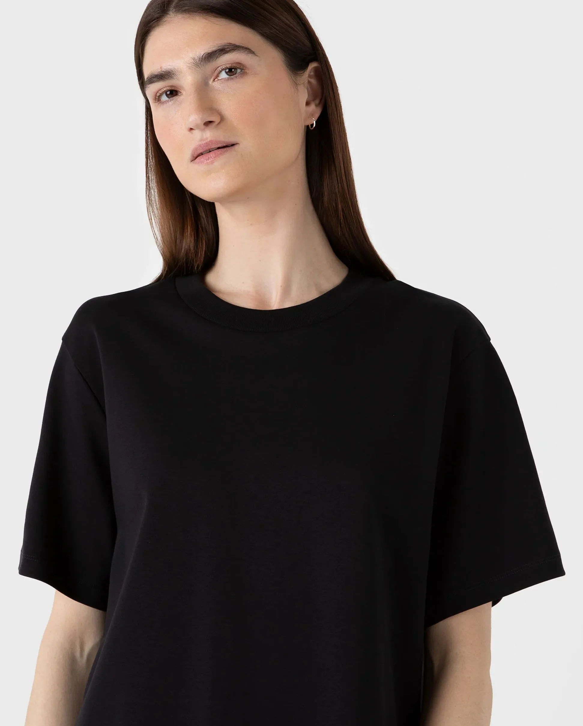 BOXY T-SHIRT / BLACK