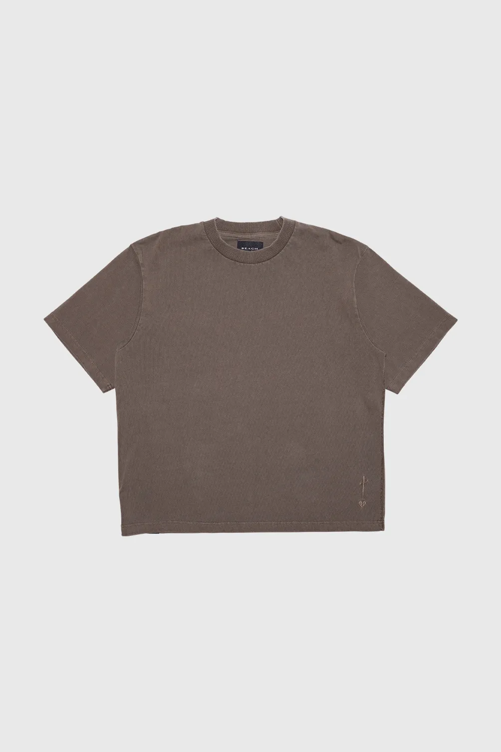 Boxy Tee - Brown