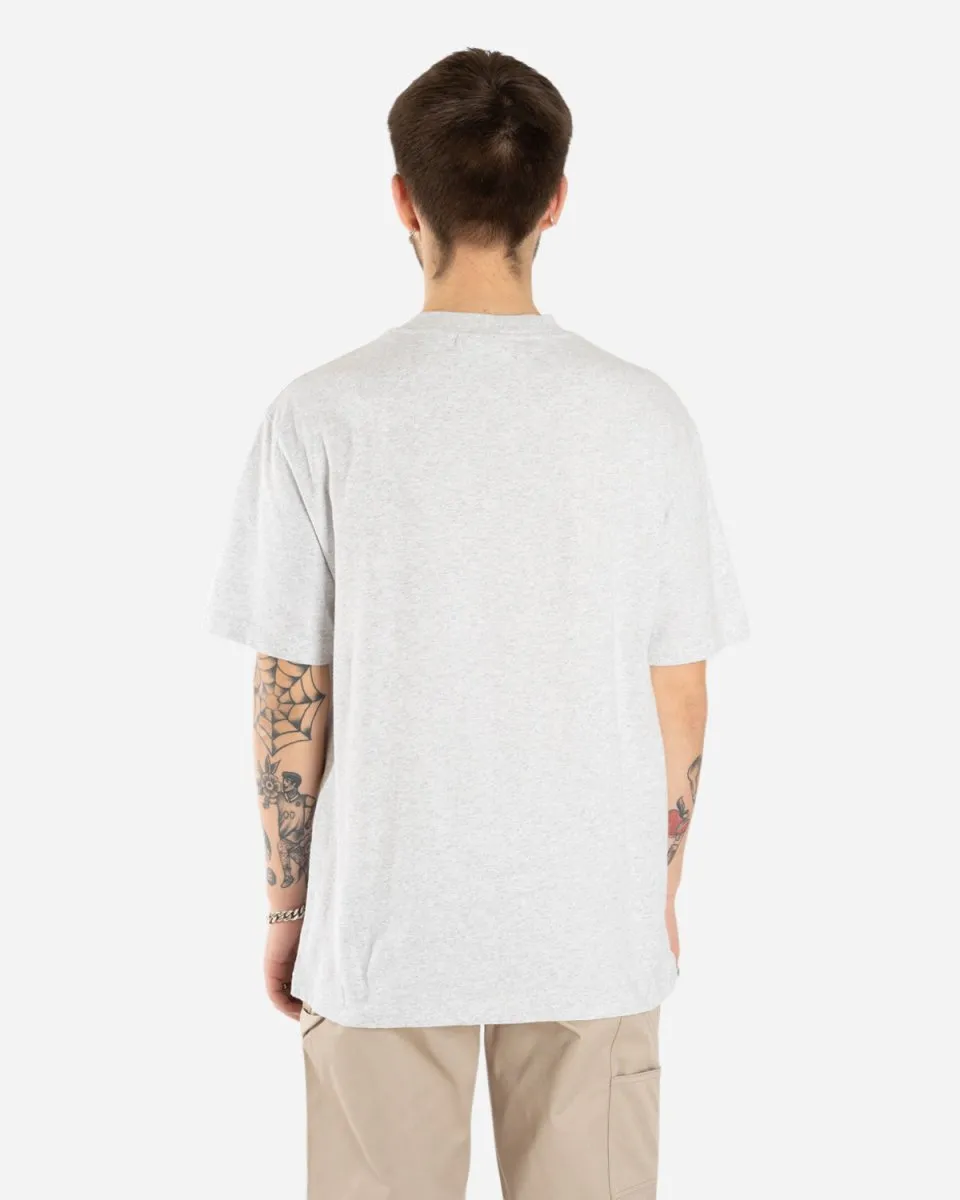 Boxy Tee - Grey Melange Hk