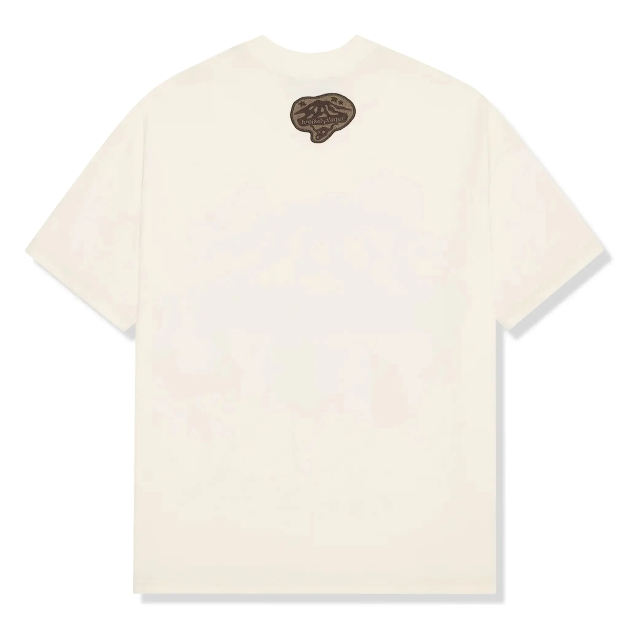 Broken Planet Off The Grid Marshmallow White T Shirt