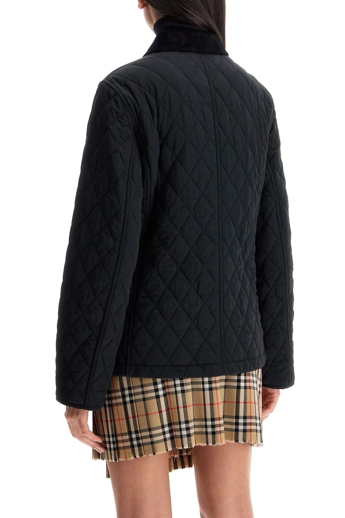 Burberry Quilted B Shield Jacket