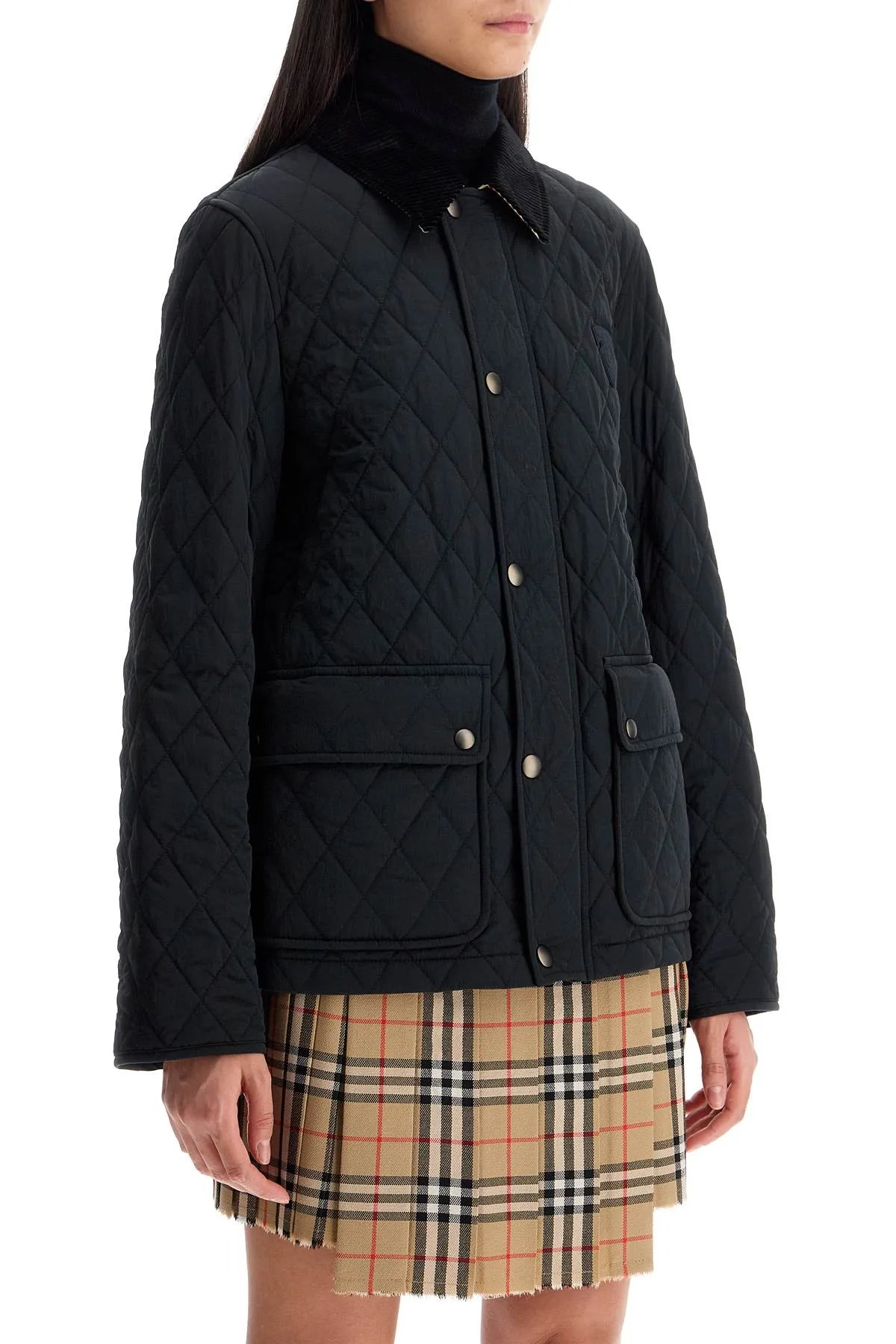 Burberry Quilted B Shield Jacket