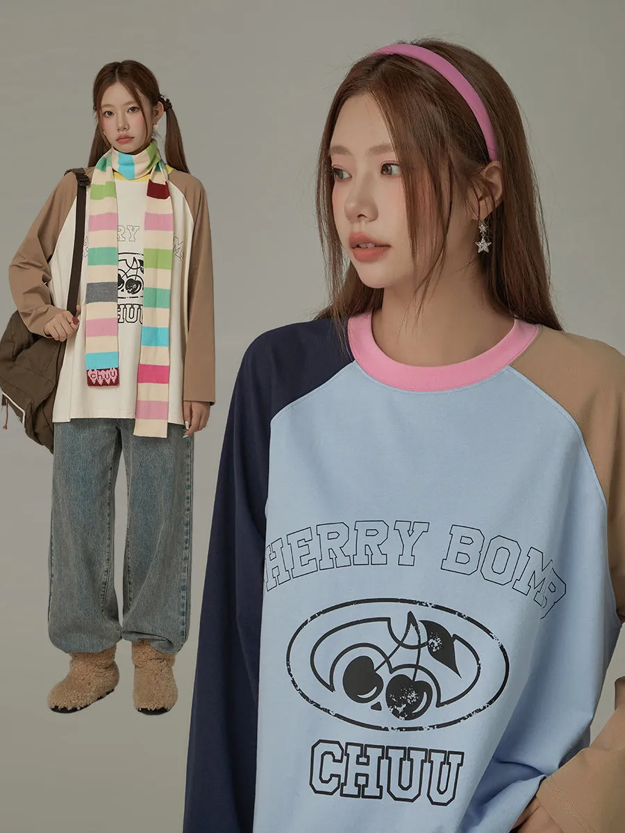 Cherry Bomb Multi-Color Boxy T-Shirt