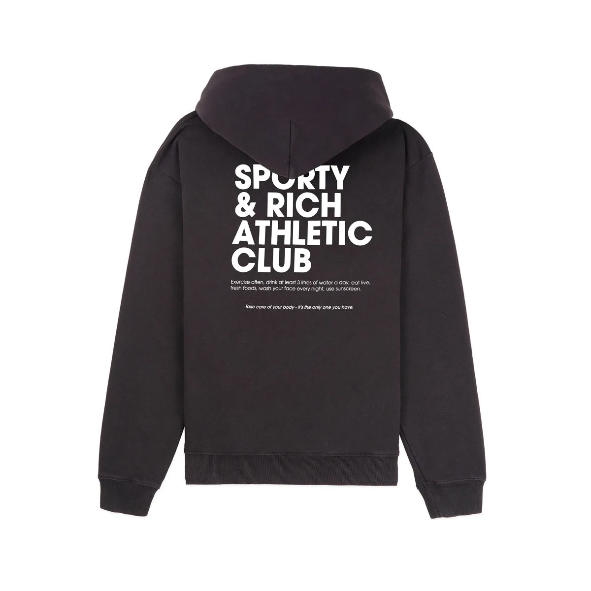 Exercise Often Hoodie 'Faded Black'