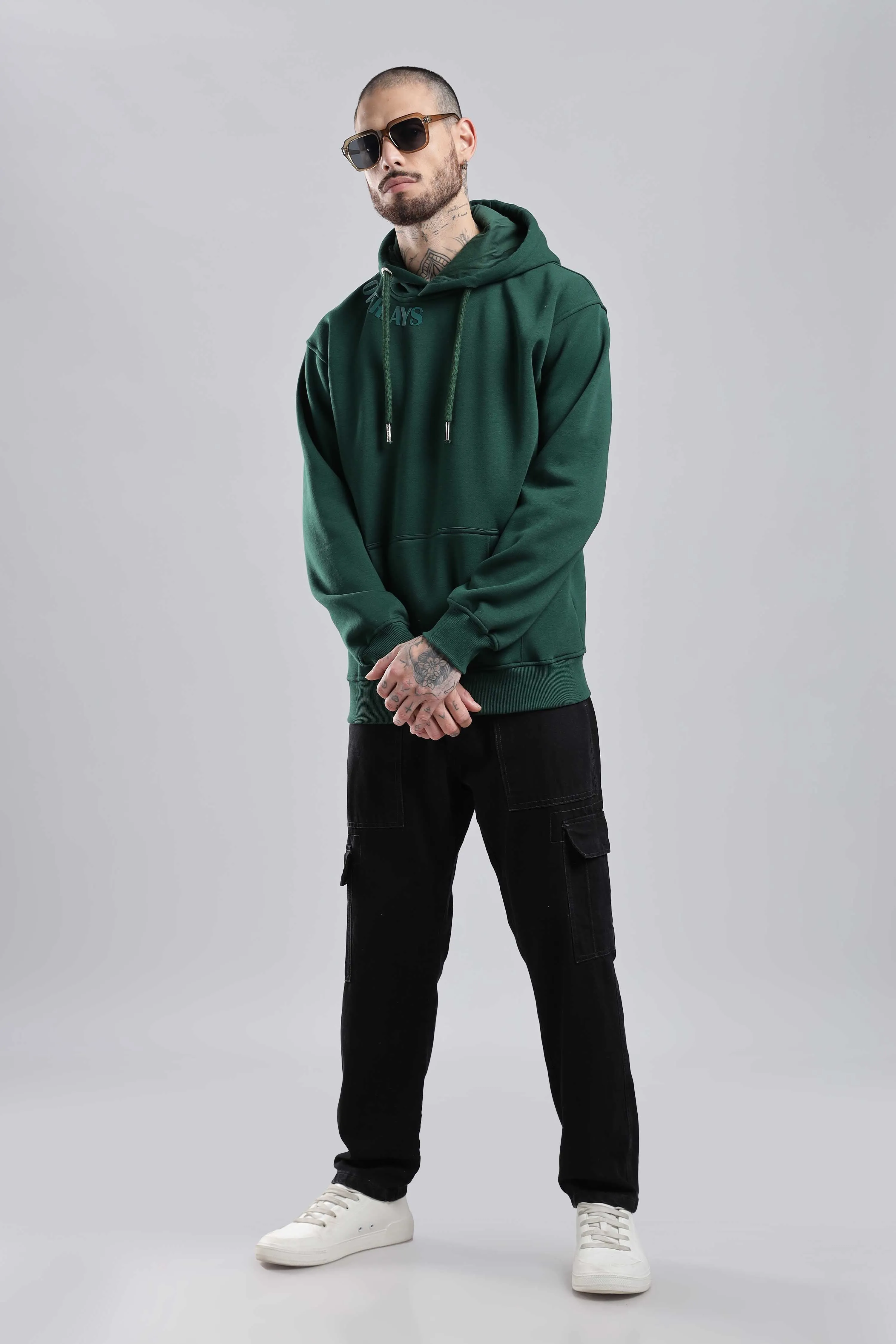 Forest Green ARC  Oversized Hoodie