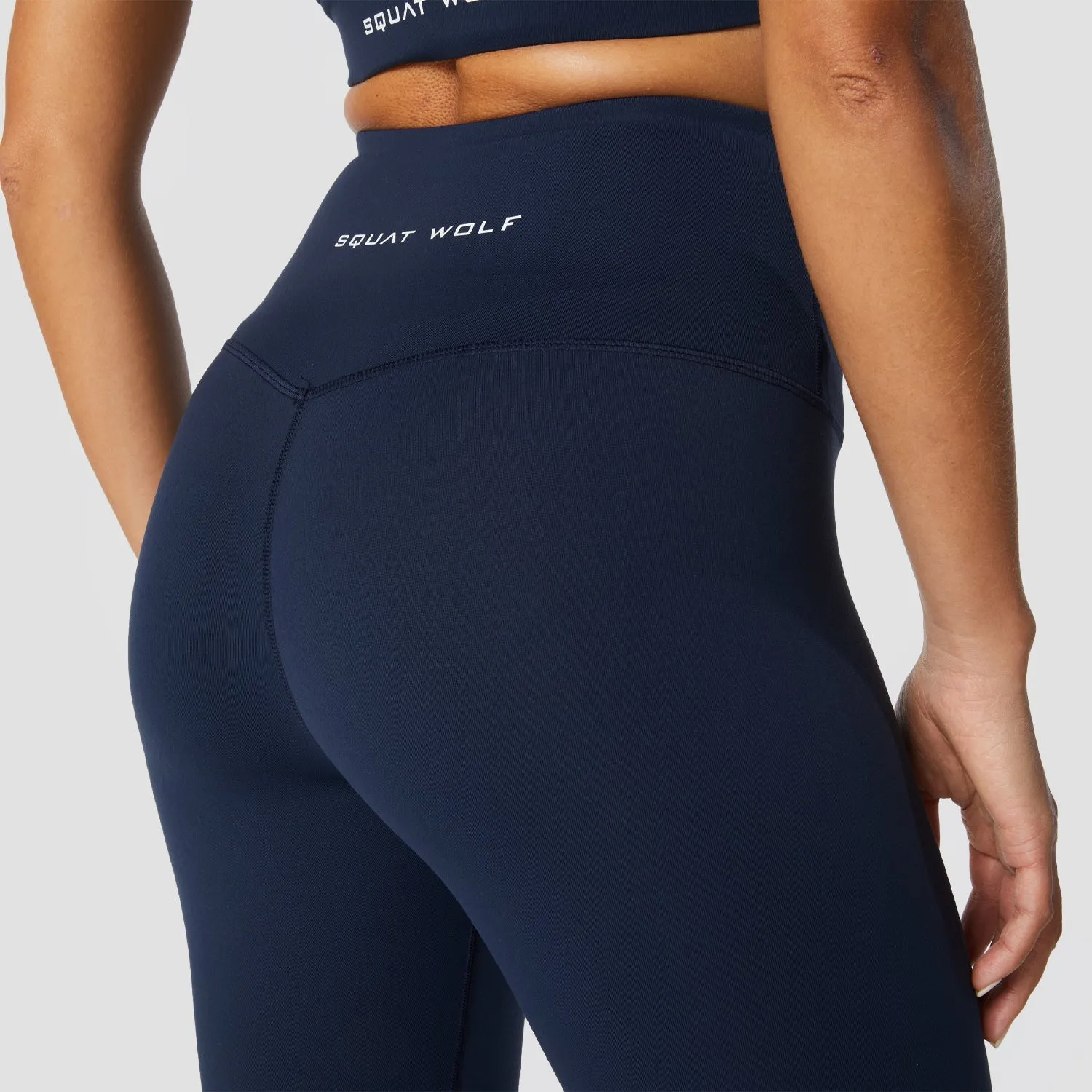 Hera High-Waisted Leggings - Navy