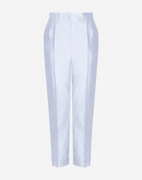 High-Waist Tailored Trousers