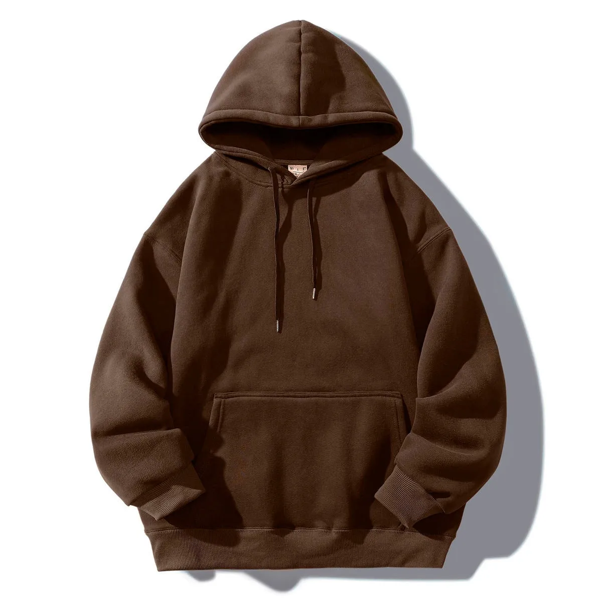 Jinquedai  Solid Color Men Women Oversized Hoodies 5XL Autumn Winter Man Hooded Pullovers Sweatshirts  Harajuku Male Tops