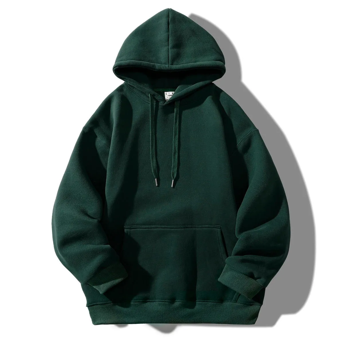 Jinquedai  Solid Color Men Women Oversized Hoodies 5XL Autumn Winter Man Hooded Pullovers Sweatshirts  Harajuku Male Tops