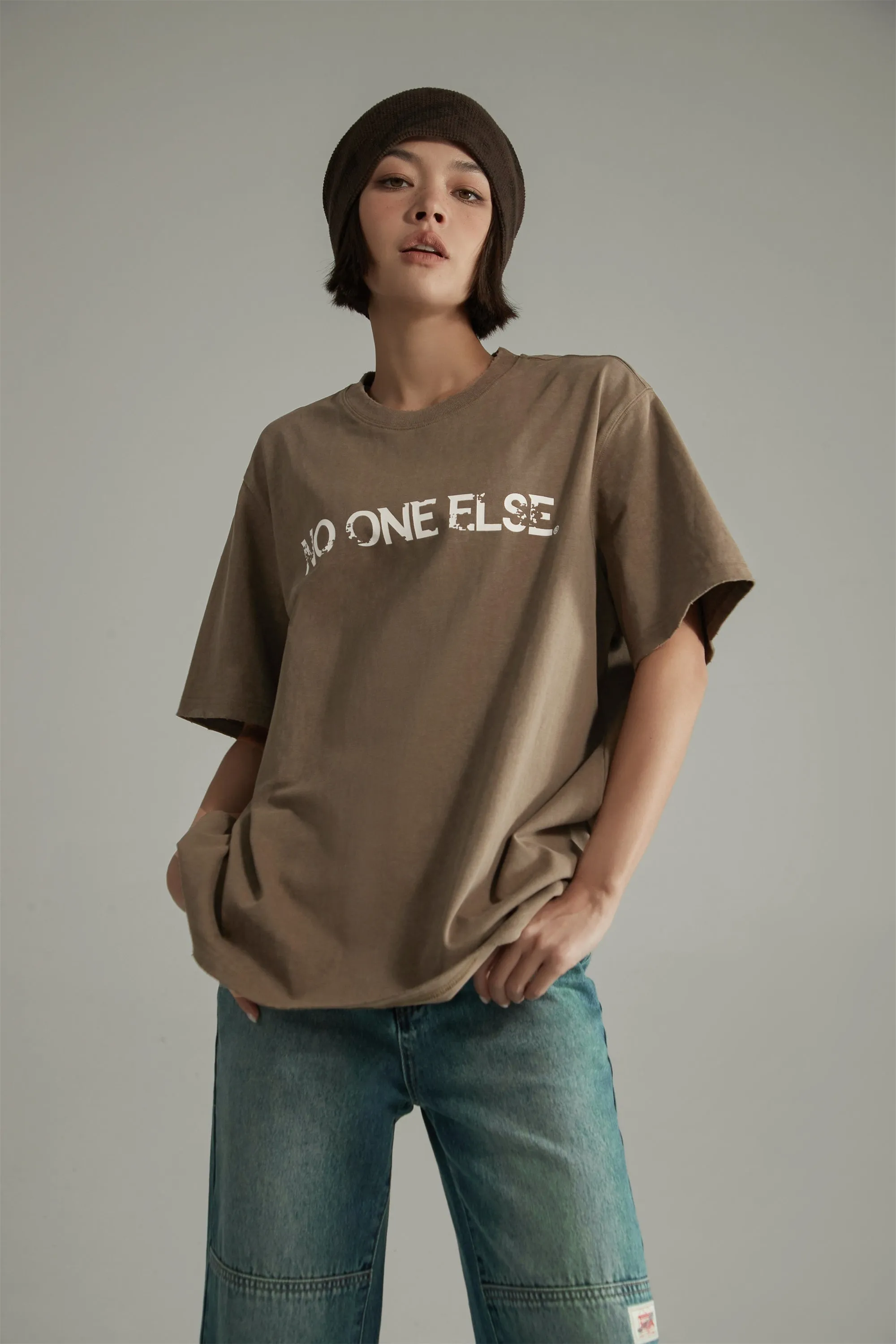 Logo Cotton Boxy T-Shirt