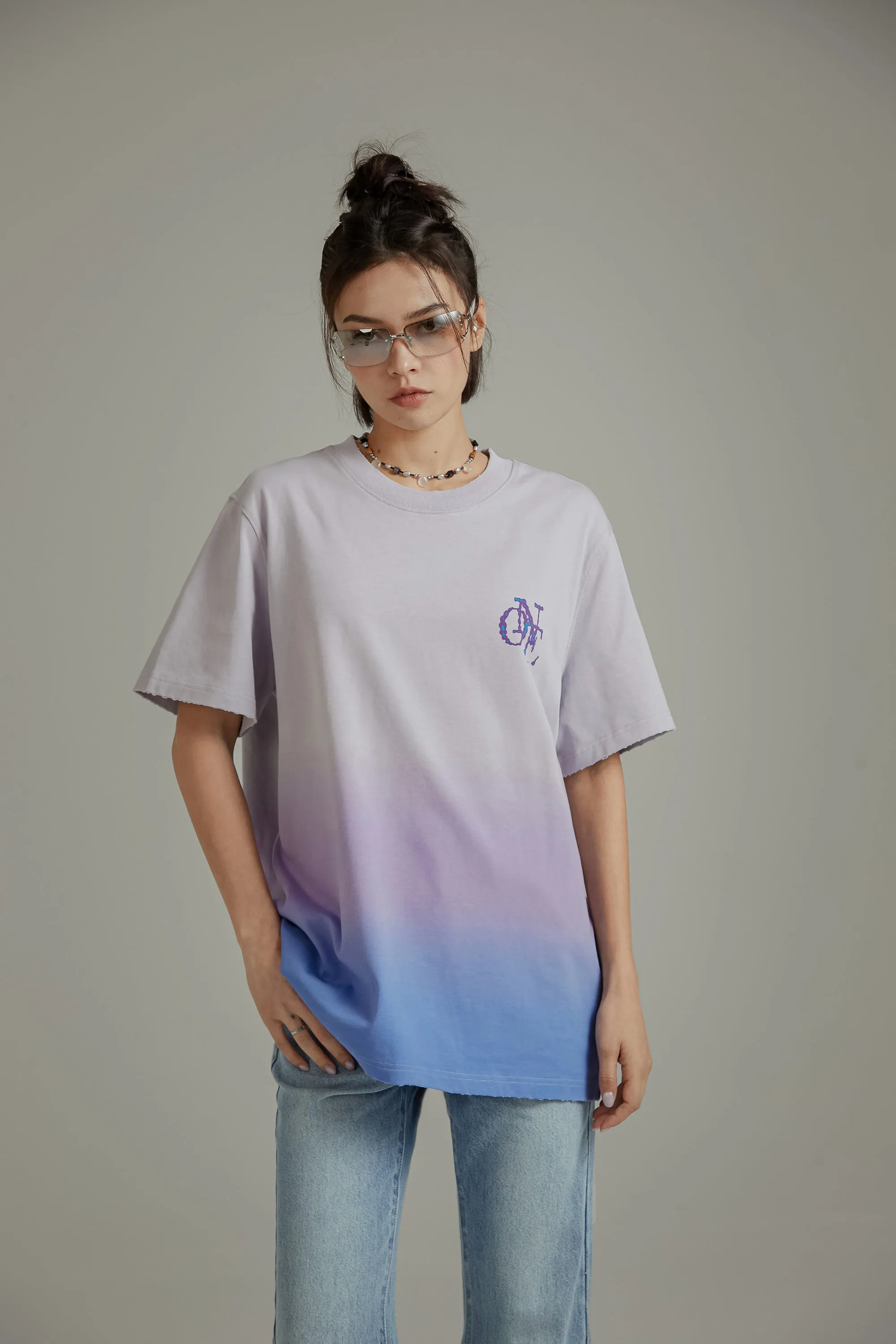 Logo Gradient Boxy T-Shirt