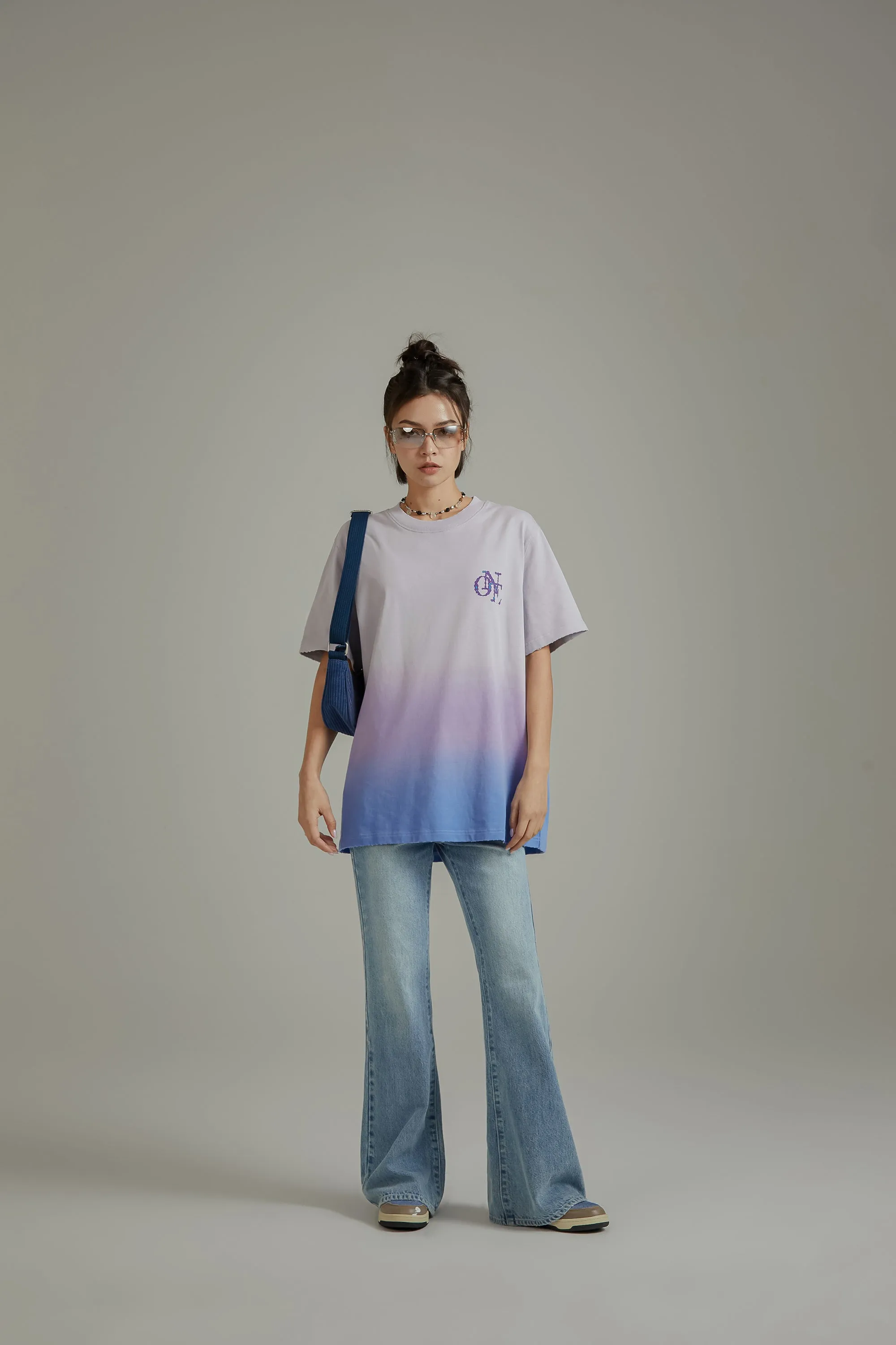 Logo Gradient Boxy T-Shirt