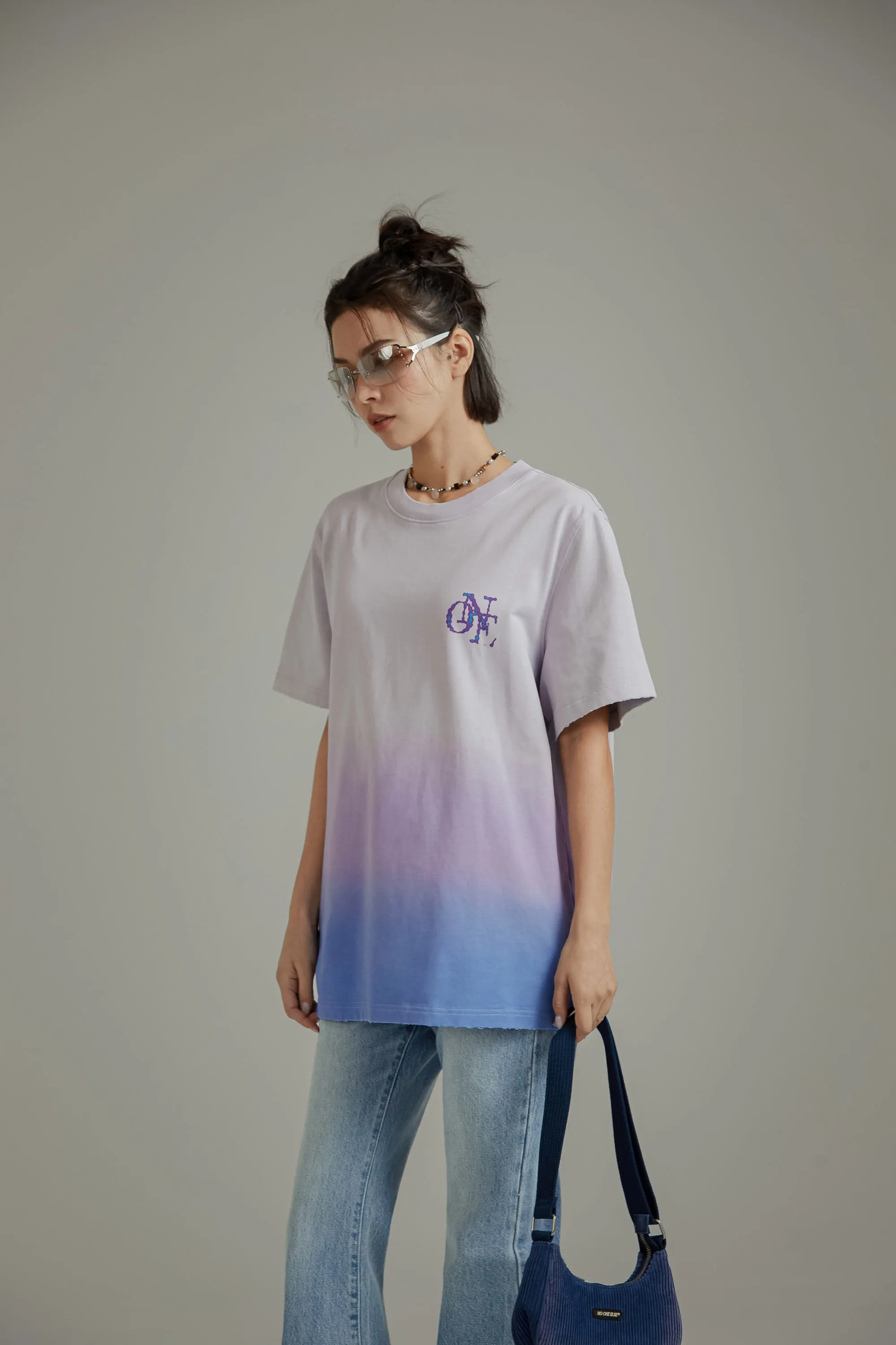 Logo Gradient Boxy T-Shirt