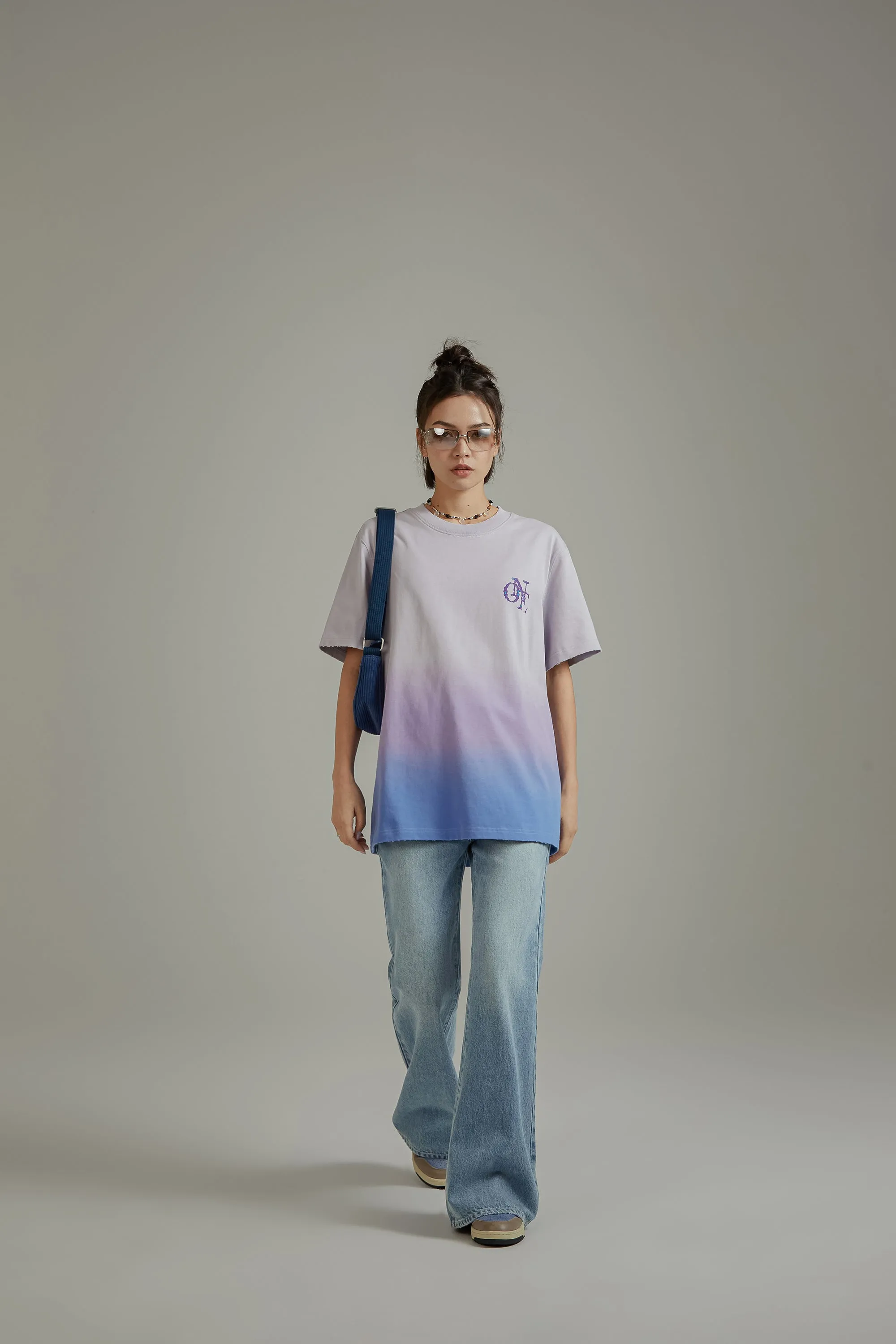 Logo Gradient Boxy T-Shirt