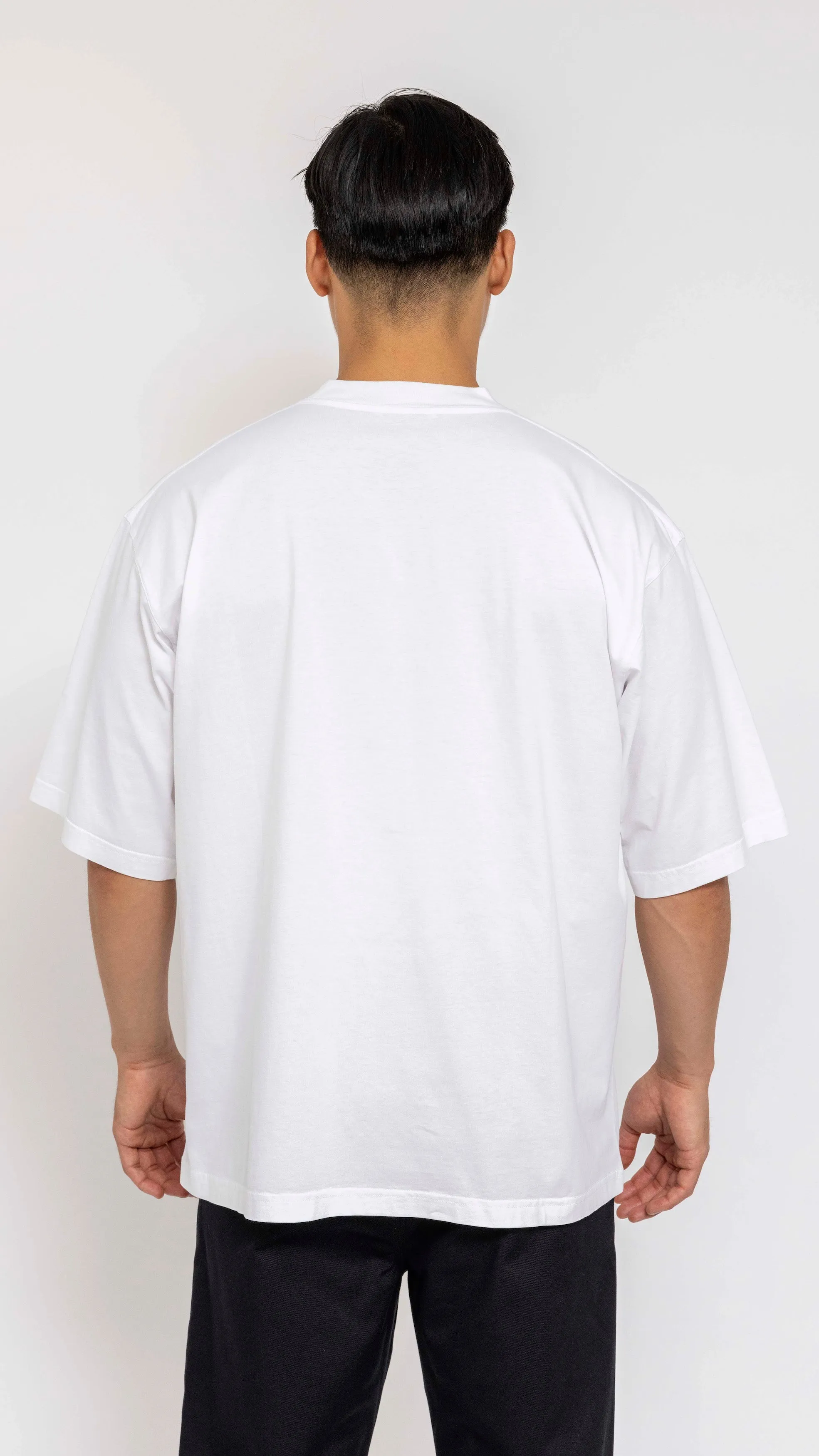 MARNI WHITE BOXY FIT LOGO T-SHIRT