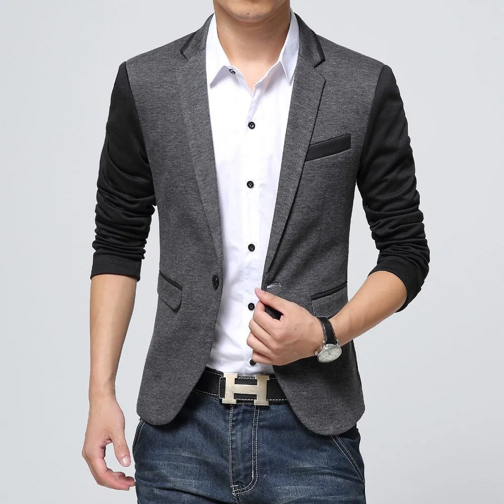 Men's Casual Cotton Blazer