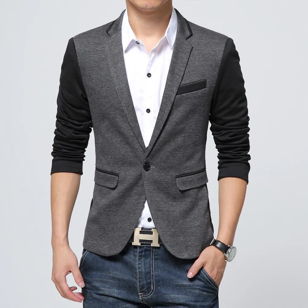 Men's Casual Cotton Blazer