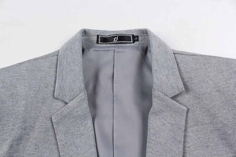 Men's Casual Cotton Blazer