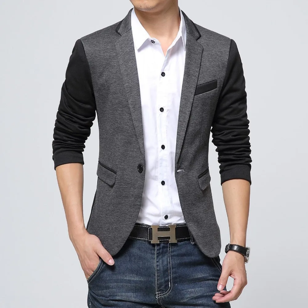 Men's Casual Cotton Blazer