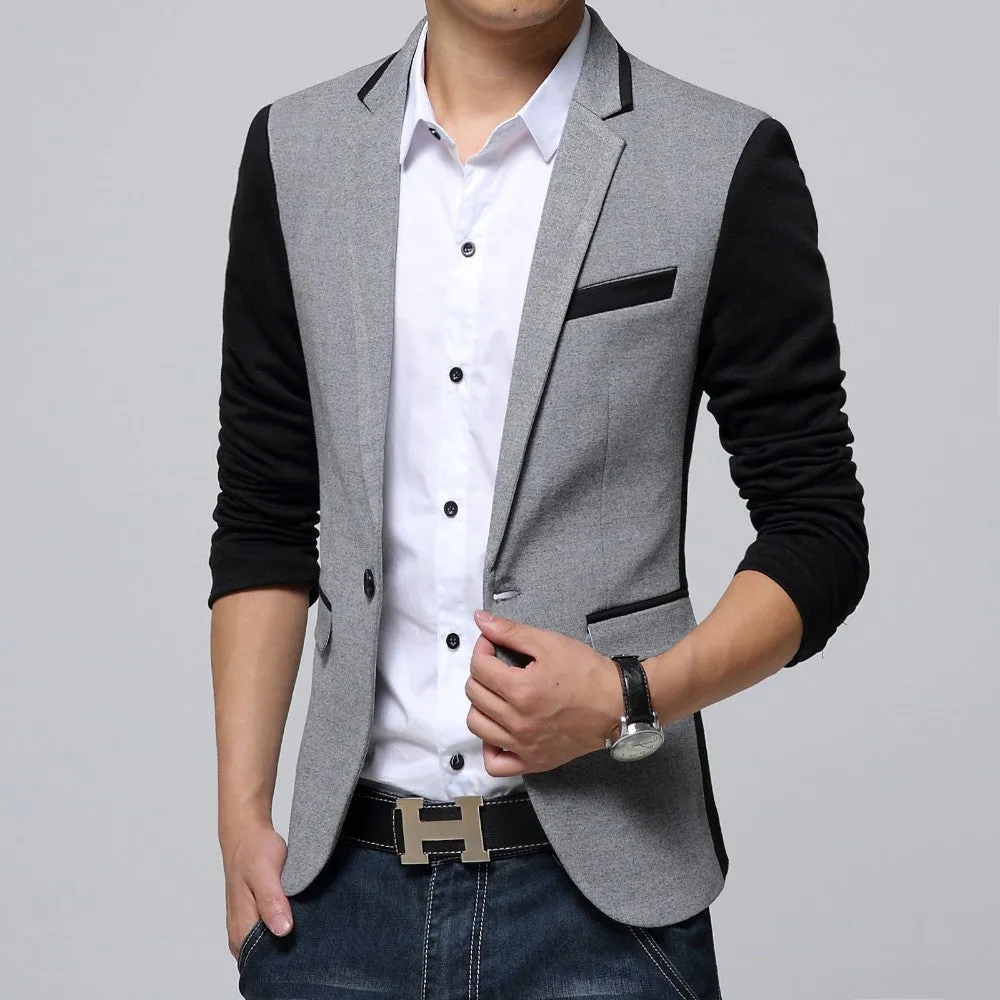 Men's Casual Cotton Blazer