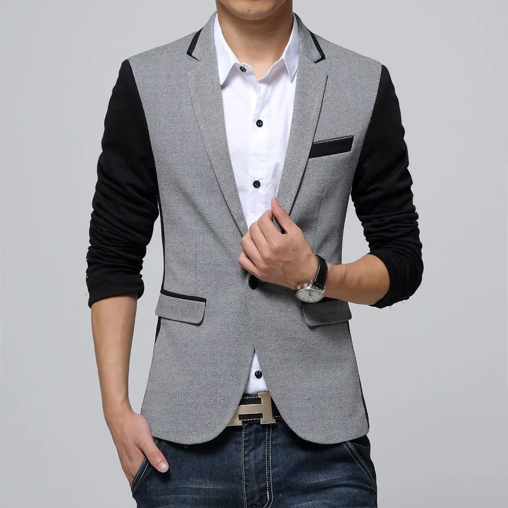 Men's Casual Cotton Blazer