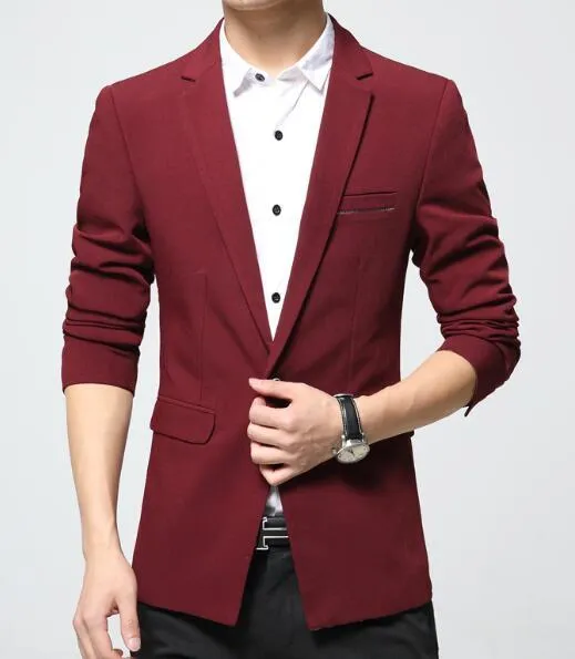 Men's Casual Cotton Blazer