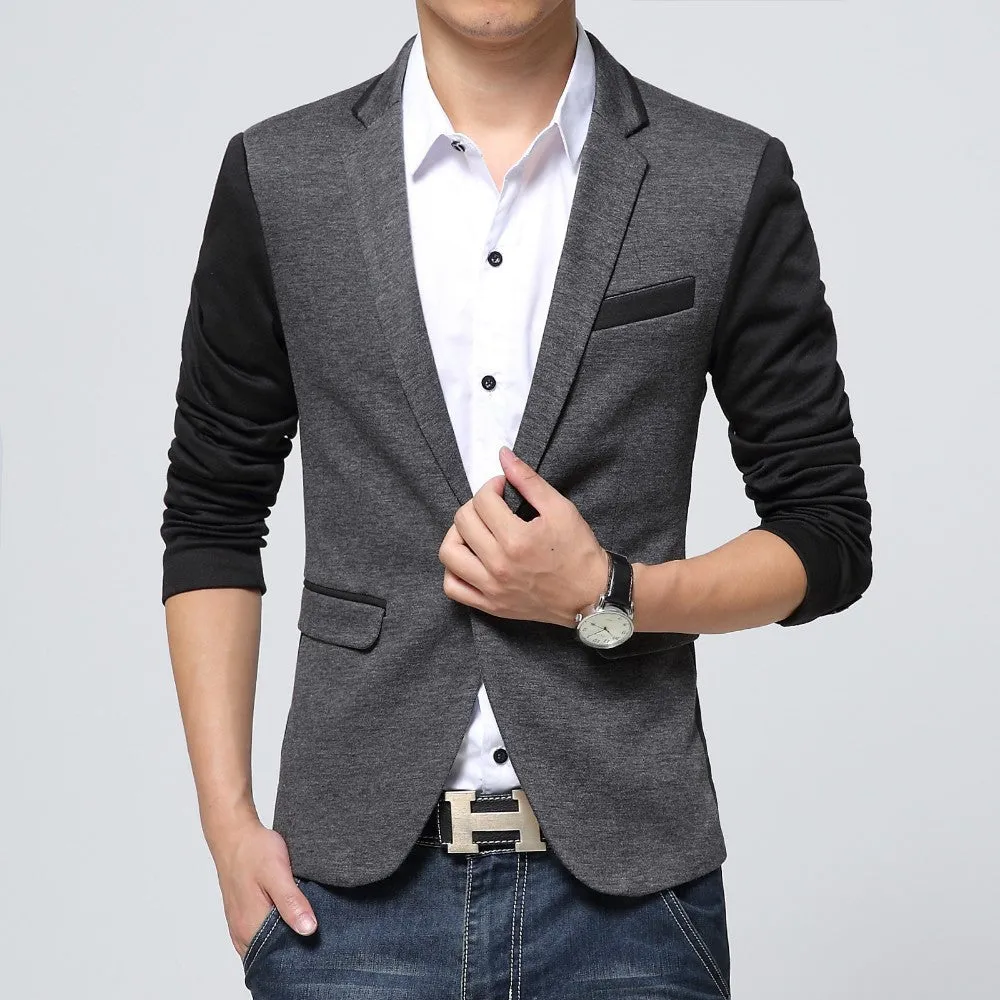 Men's Casual Cotton Blazer