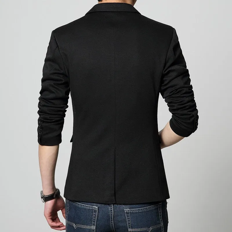 Men's Casual Cotton Blazer