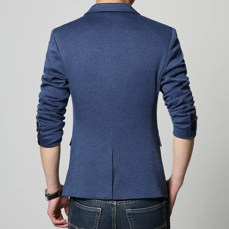 Men's Casual Cotton Blazer