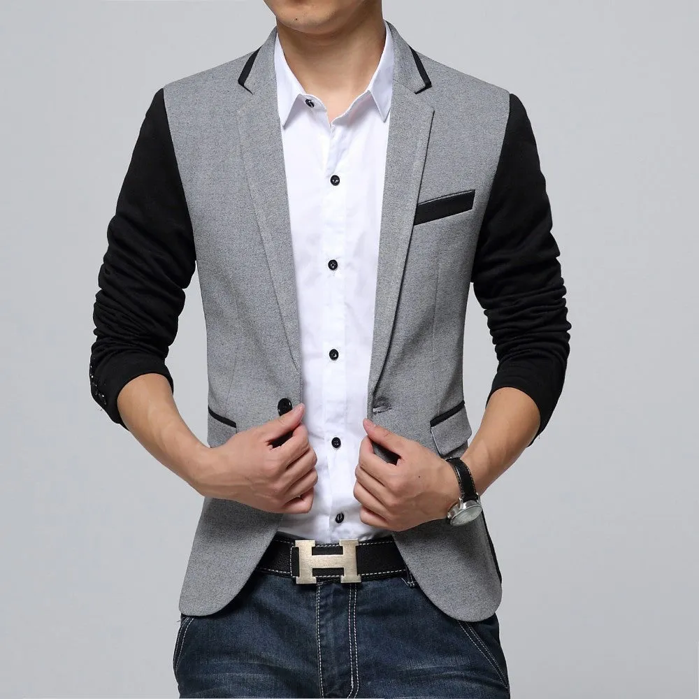 Men's Casual Cotton Blazer