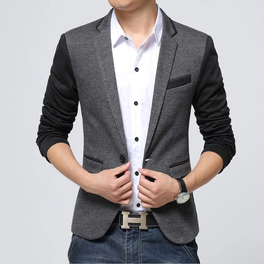 Men's Casual Cotton Blazer