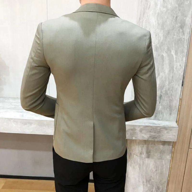 Men's Spring Single Breasted Blazer