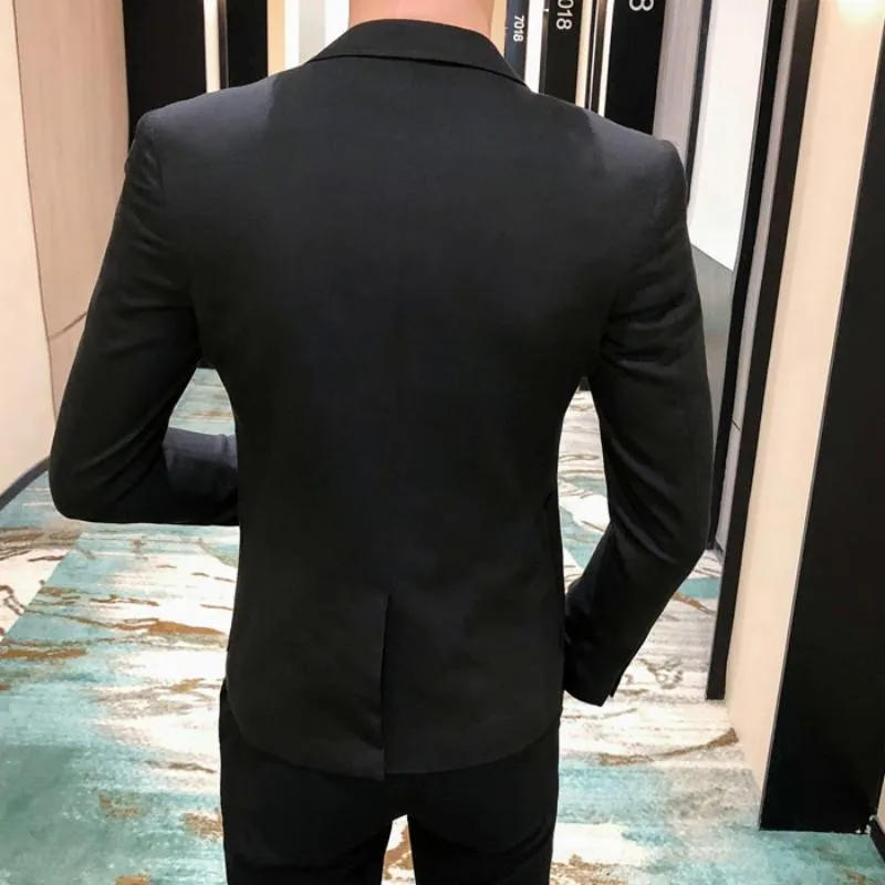 Men's Spring Single Breasted Blazer