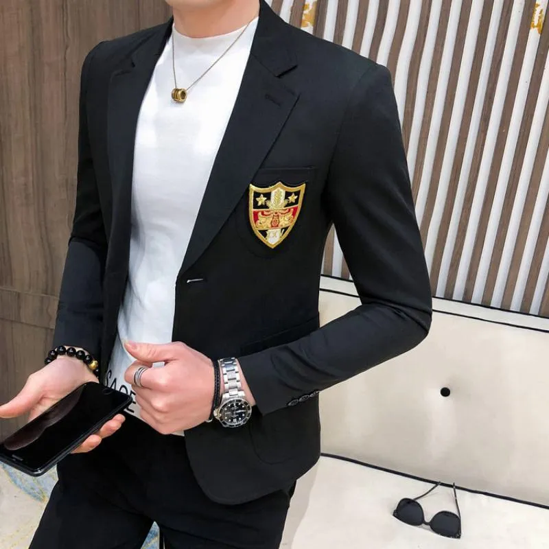 Men's Spring Single Breasted Blazer