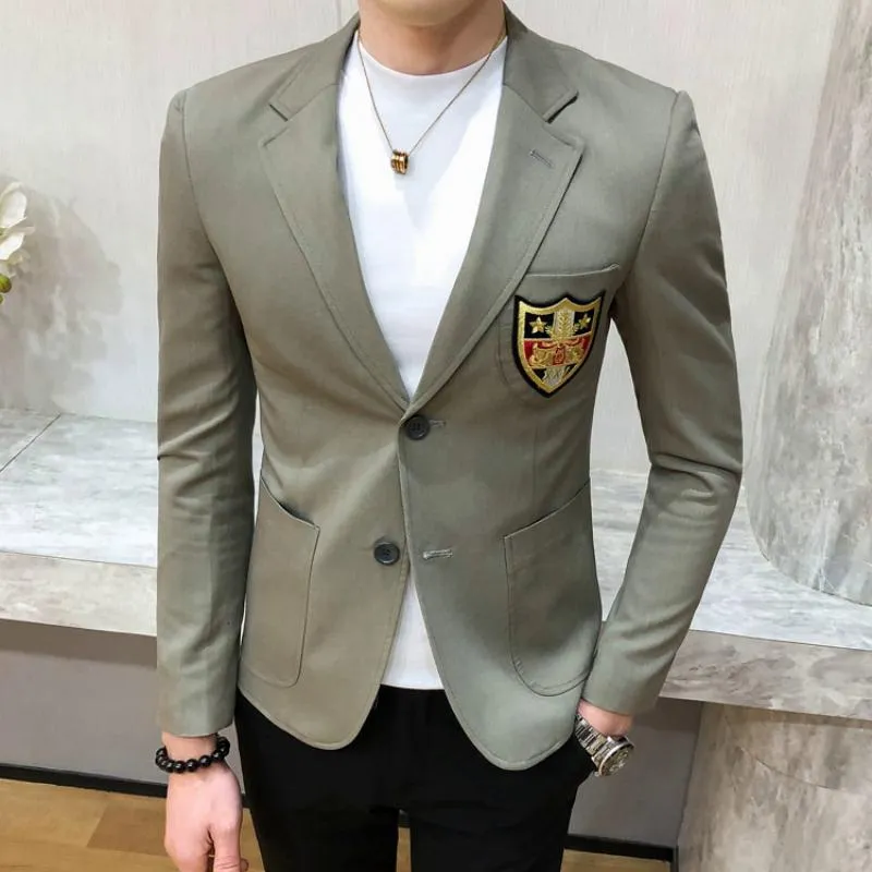 Men's Spring Single Breasted Blazer