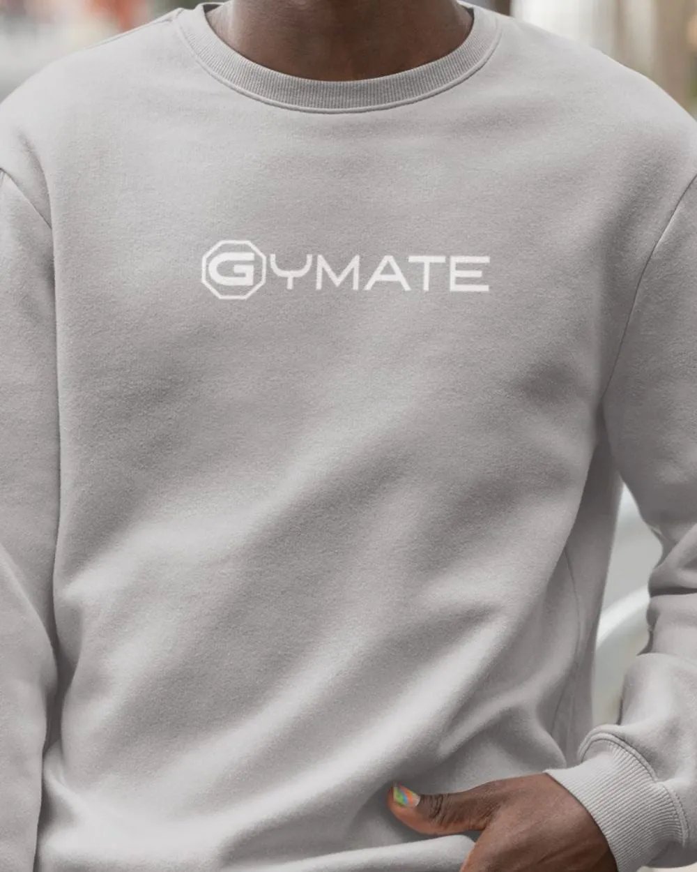 Mens Sweatshirt Gymate Logo [large/ctr]