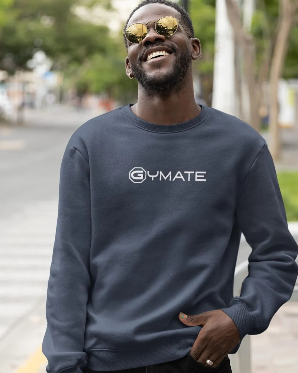 Mens Sweatshirt Gymate Logo [large/ctr]