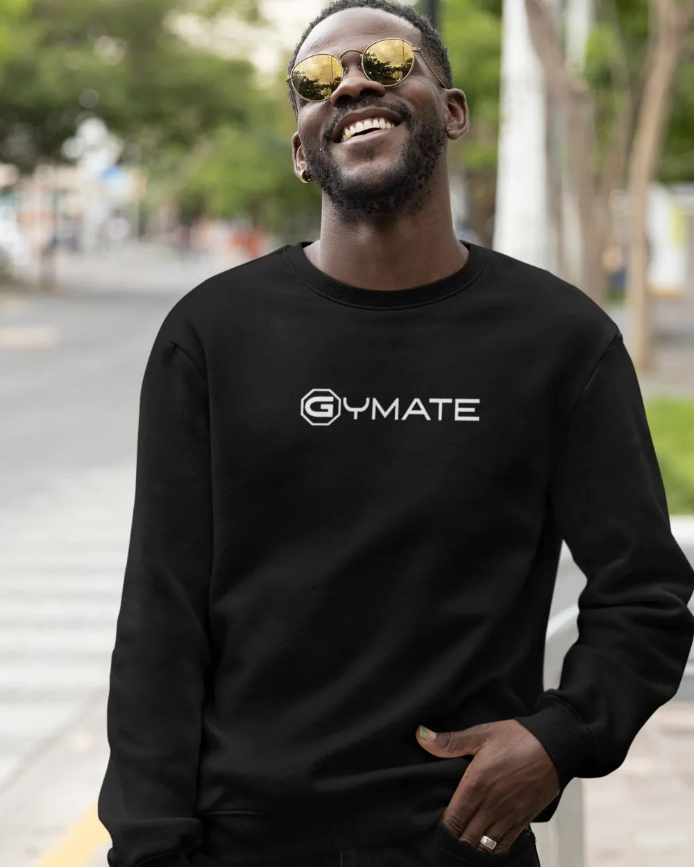 Mens Sweatshirt Gymate Logo [large/ctr]