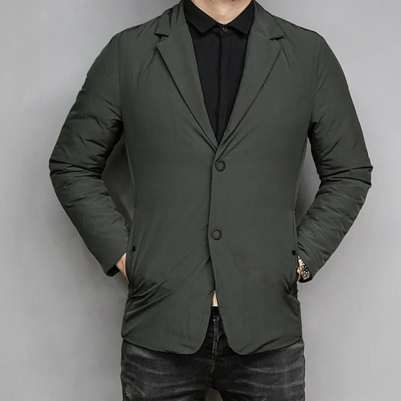 Men's Winter Casual Single Breasted Blazer