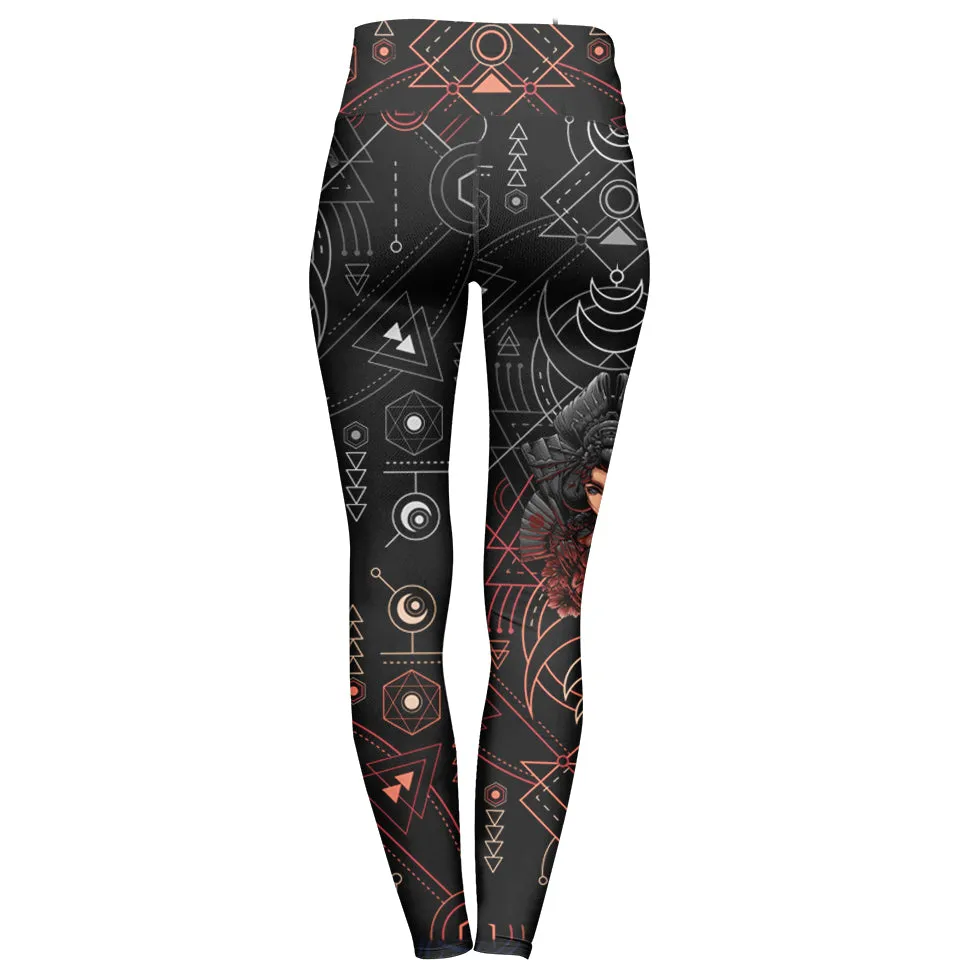 Neo Geisha High Waisted Leggings