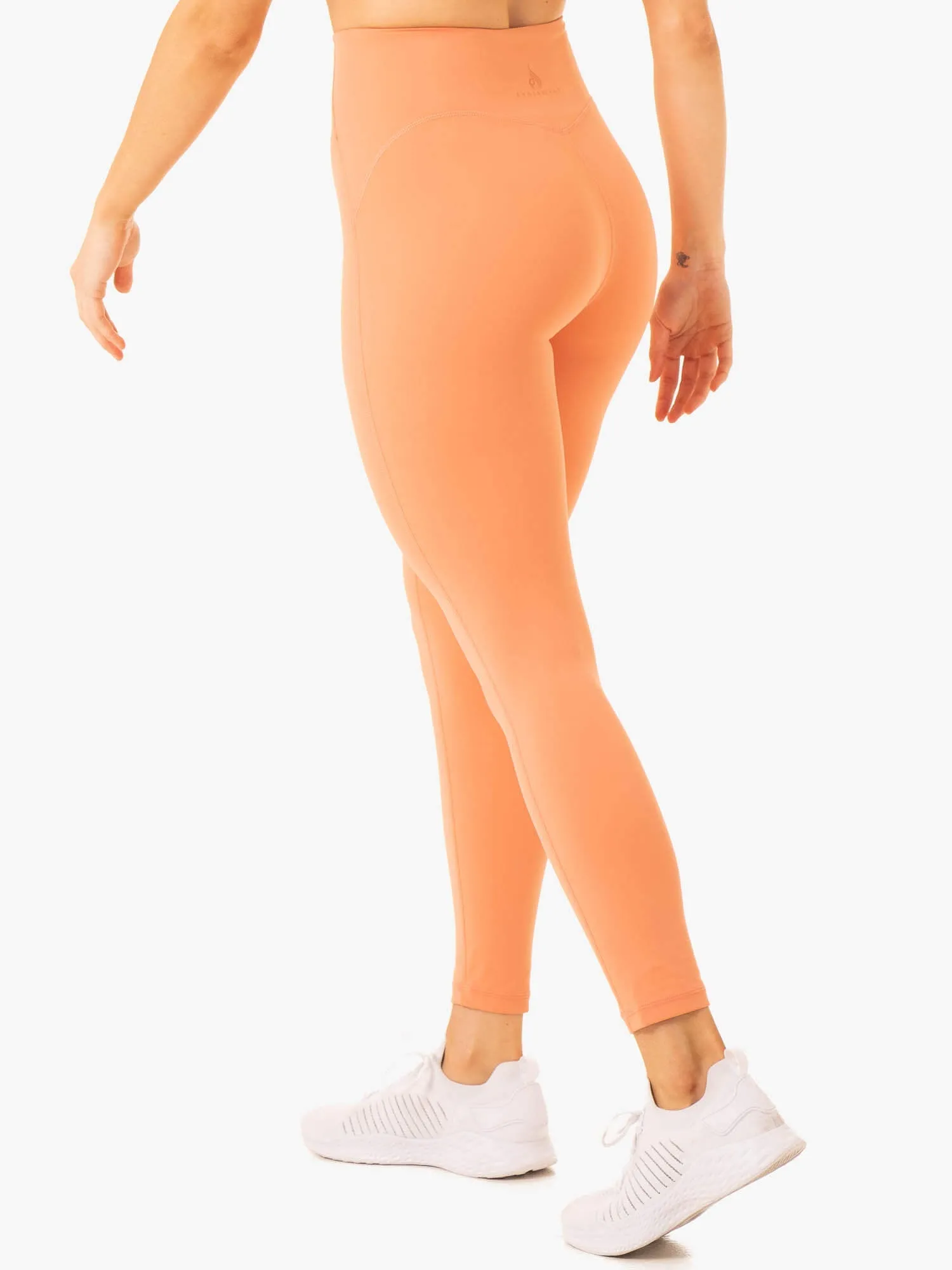 NKD Frame High Waisted Leggings - Terracotta