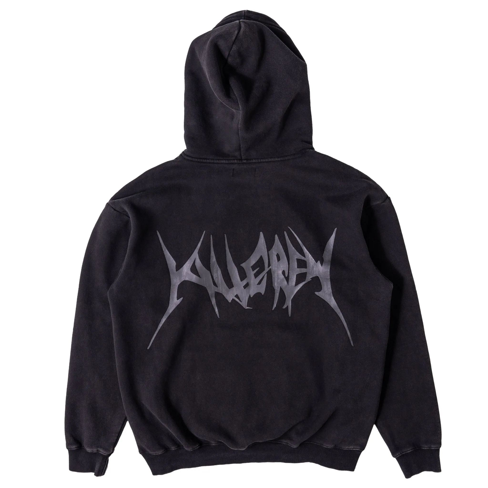 OVERSIZED LUX "COMFORT ZONE" HOODIE - BLACKOUT