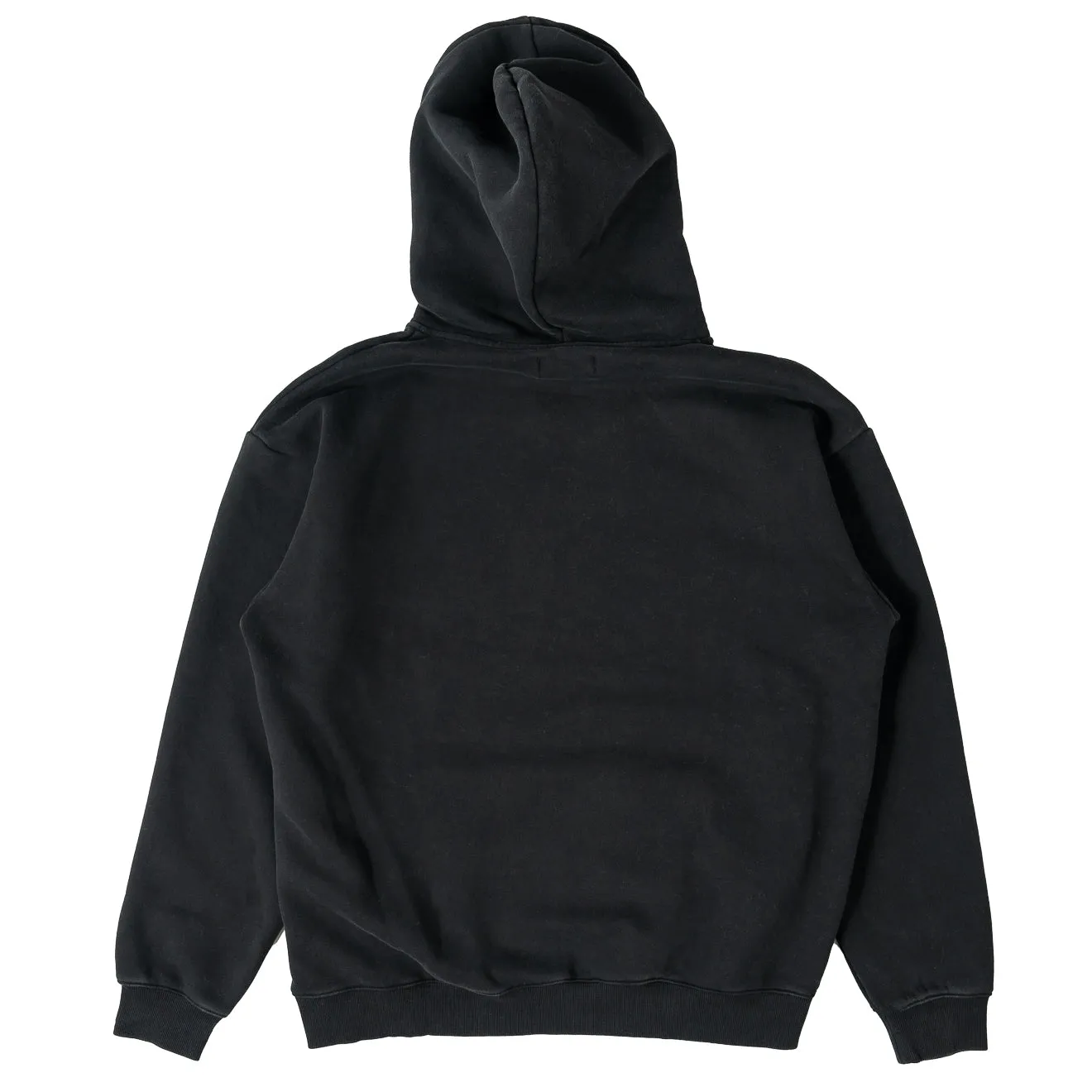 OVERSIZED LUX "FANGS" HOODIE - BLACK / WHITE