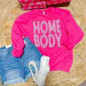 Pink Lines Comfortable Homebody Sweatshirt