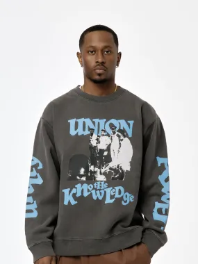 Power & Unity Crewneck (Vintage Black)