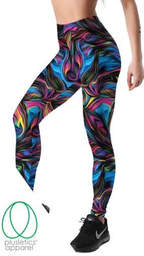 Psychedelic Vortex Leggings